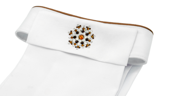 Geblingt | Stock Tie / Plastron - Bellissimo Brown