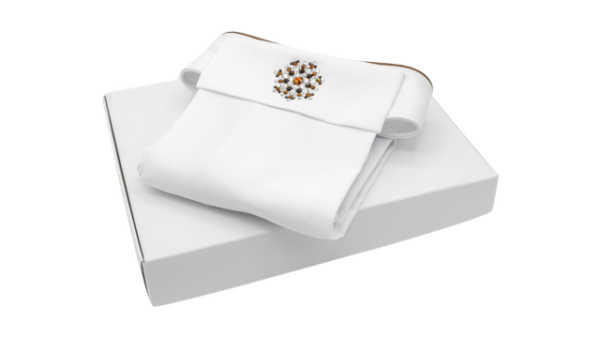 Geblingt | Stock Tie / Plastron - Bellissimo Brown