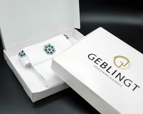 Geblingt | Stock-Tie / Plastron - Bellissimo Navy