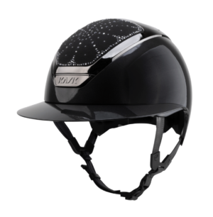 RIVIERA 140_Star Lady Pure Shine Black_Black Graphite Mix Kask RIVIERA Star Lady Pure Shine Black Black Graphite Mix