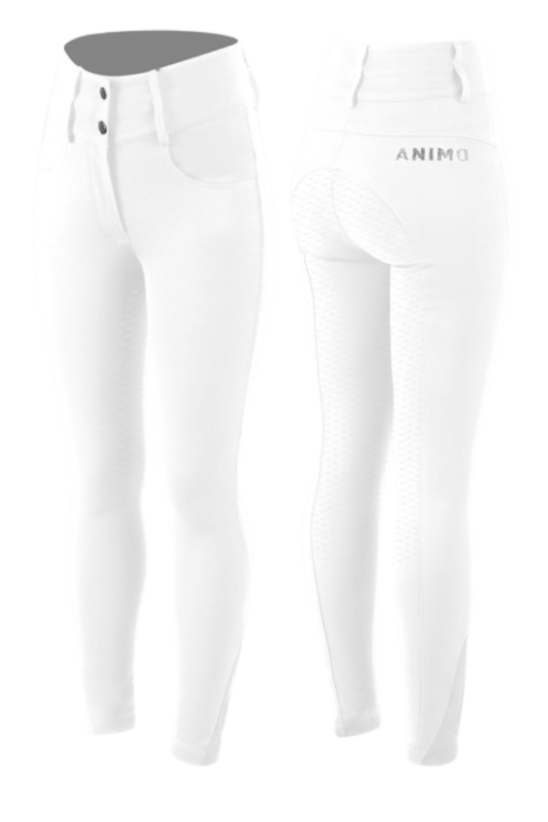 Nawra (1) Animo Womans Breeches Nawra Full - White