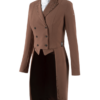 Animo Womans Tailcoat Lasty Choco