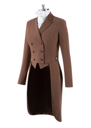 Animo Womans Tailcoat Lasty Choco